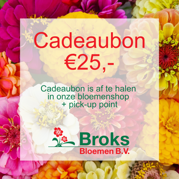 Cadeaubon €25,-